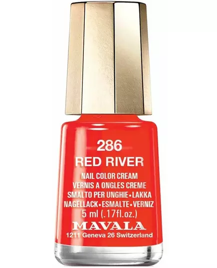 Фарба для нігтів Mavala mini red river 5 мл