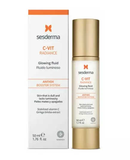 Сяючий флюїд Sesderma c-vit radiance 50 мл, зображення 2