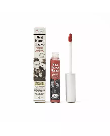 Стійка рідка помада Meet Matt(e) Hughes відтінок Honest TheBalm 7.4 мл  