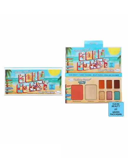 Палетка для лица Voyage Gold Coast TheBalm 10 г  