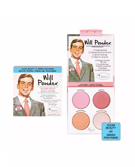 Палетка рум'ян Will Powder TheBalm 10 г  