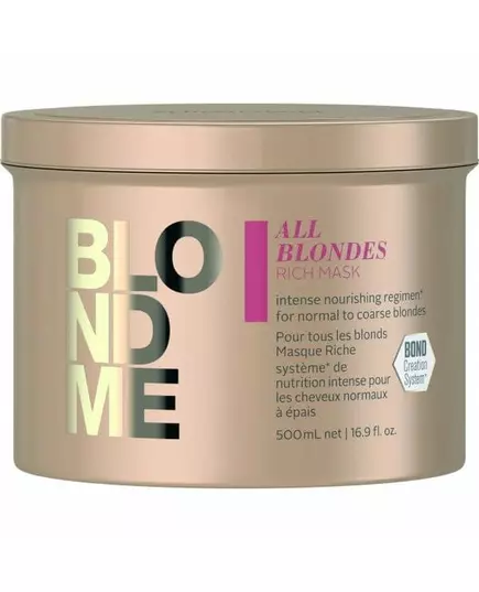 Маска Blond Me All Blondes Rich Schwarzkopf Professional 500 мл  