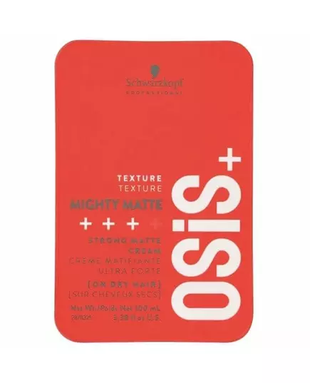 Матовий крем для укладки Osis+ Mighty Matte Schwarzkopf Professional 100 мл  