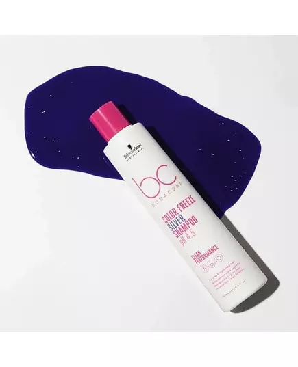 Серебряный шампунь Bonacure Color Freeze Schwarzkopf Professional 250 мл  , изображение 2