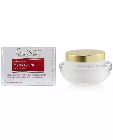 Увлажняющий крем для обезвоженной кожи Guinot hydrazone cream 50 мл, изображение 4