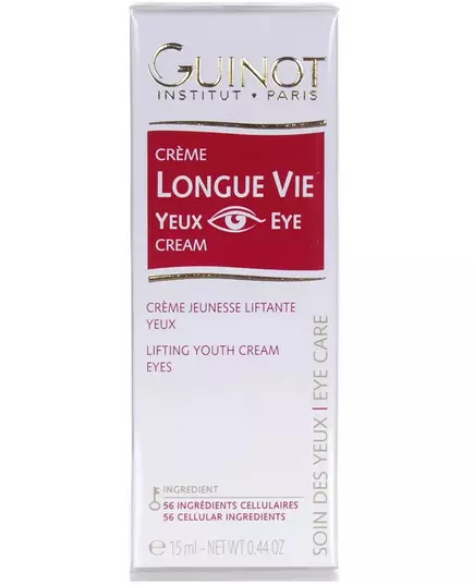 Крем для кожи вокруг глаз Guinot longue vie 15 мл, изображение 3