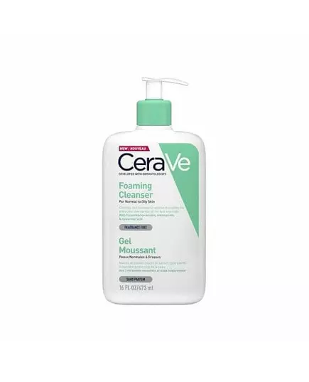 Очищающий гель Foaming Cleanser CeraVe 473 мл  