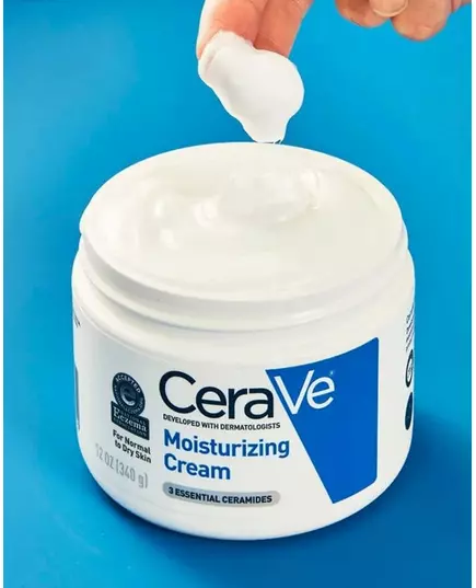 Зволожувальний крем Moisturizing Cream CeraVe 340 г  , зображення 2