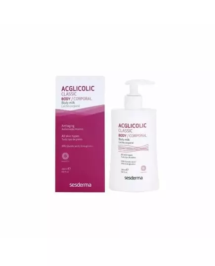 Лосьйон для тіла Acglicolic Classic Body Lotion Sesderma 200 мл  , зображення 2