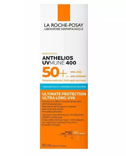 Зволожувальний крем SPF50+ Anthelios UVmune 400 La Roche Posay 50 мл  , зображення 2