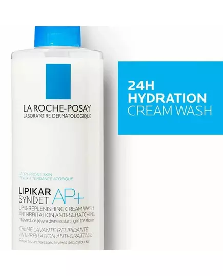 Очищувальний гель Lipikar Syndet Ap+ La Roche Posay 400 мл  , зображення 2