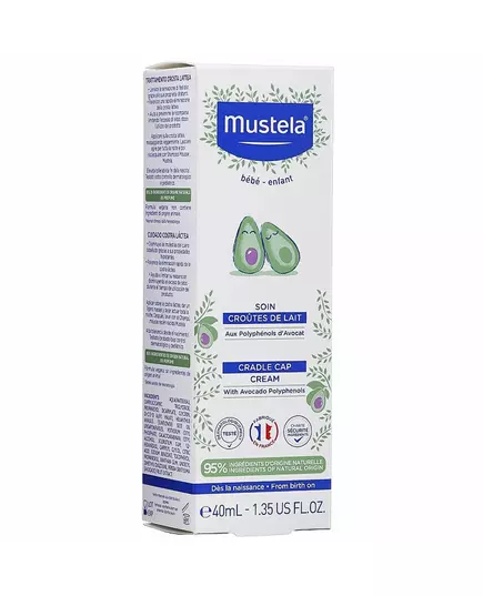 Крем від себорейних кірочок Mustela 40 мл  , зображення 3