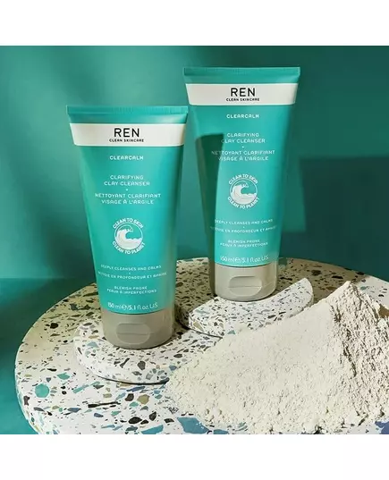 Очищающий гель Clearcalm Clarifying Clay REN 150 мл  , изображение 3