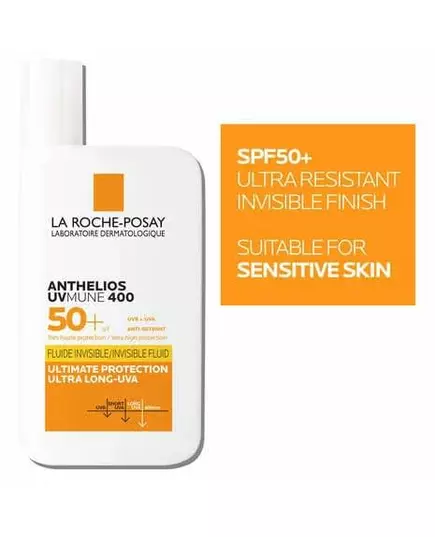 Флюид SPF50+ Anthelios UVmune 400 La Roche Posay 50 мл  , изображение 3