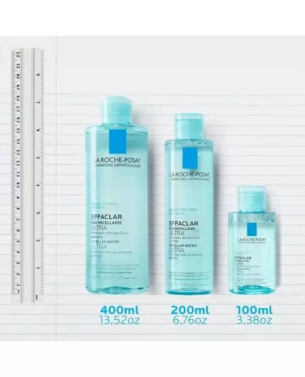 Мицеллярная вода Effaclar La Roche Posay 200 мл  , изображение 3