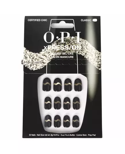 Набор накладных ногтей OPI xPress/On Nail Art #Certified Chic OPI 30 шт