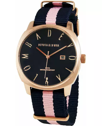 Унісекс Годинник DEVOTA & LOMBA DL8MSPBLPK3BU