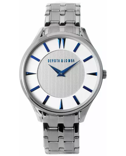 Чоловічий Годинник DEVOTA & LOMBA DL012M-01WHIT