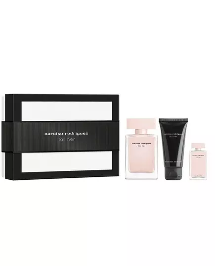 Narciso Rodriguez for Her парфумована вода 50mll + парфумована вода 7.5ml + лосьйон для тіла 50ml