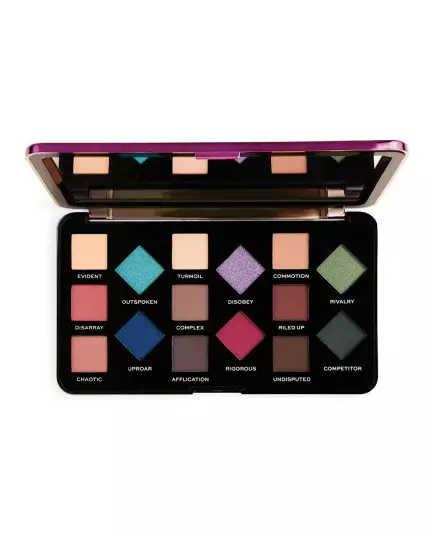 Makeup Revolution London I Love Revolution Parental Advisory Explicit Content палетка теней для век, 15 оттенков