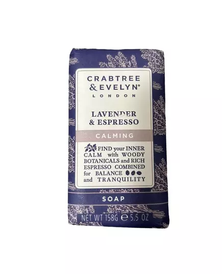 Заспокійливе мило для тіла Crabtree & Evelyn Lavender & Espresso, 158 г