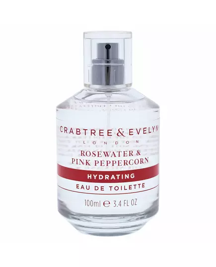 Туалетная вода для женщин Crabtree & Evelyn Rosewater & Pink Peppercorn, 100 мл