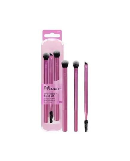 Набор кистей для макияжа глаз Real Techniques Eye Shade + Blend 2 Pz, 2 штуки