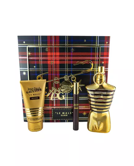 Jean Paul Gaultier Le Male Elixir Парфюмерная вода 125 мл + Парфюмерная вода 10 мл + Гель для душа 75 мл