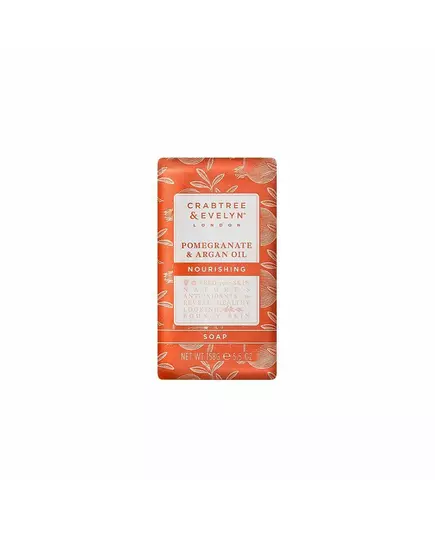 Поживне кускове мило Crabtree & Evelyn Pomegranate & Argan Oil, 158 г