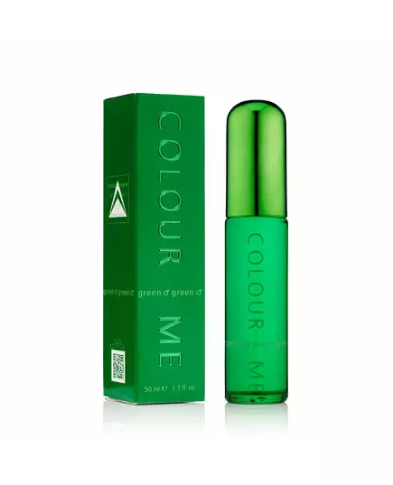 Парфюмерная вода для мужчин Milton Lloyd Colour Me Green, 50 мл