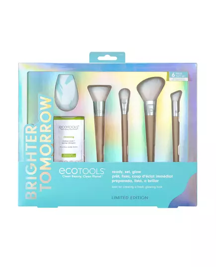 Набор кистей и спонжа для макияжа Ecotools Brighter Tomorrow Blue, 39 мл