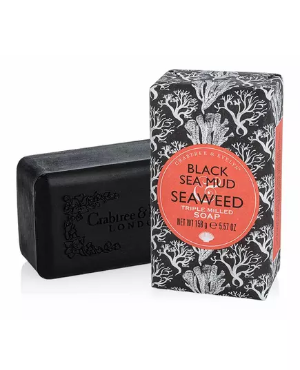 Ароматическое мыло Crabtree & Evelyn Black Sea Mud and Seaweed, 158 г, изображение 2