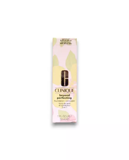 Матуючий рідкий тональний крем і консилер 2-в-1 Clinique Beyond Perfecting Paraben-Free, 48 Oat, 30 мл