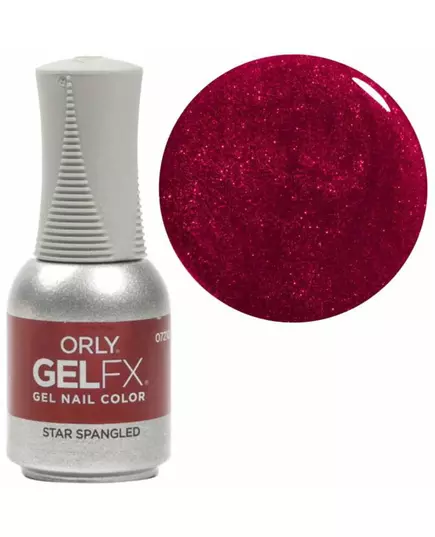 Стійкий напівперманентний лак для нігтів Orly Gelfx Shimmer Star Spangled, 18 мл