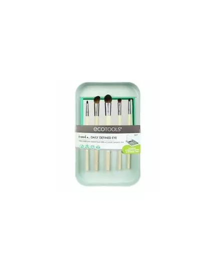 Набор кистей для макияжа глаз Ecotools Daily Defined Eye, 5 штук