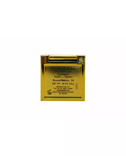 Прессованные тени для век Elizabeth Arden Beautiful Color 14 Bronz Lustre, 2,5 г