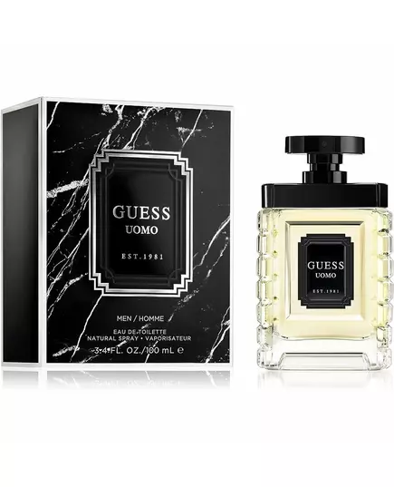 Туалетна вода для чоловіків Guess Uomo, 100 мл, зображення 2