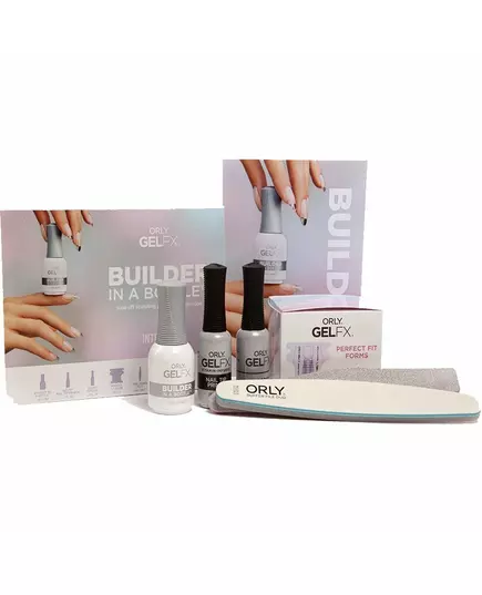 Набор полуперманентных лаков для ногтей Orly Gelfx Builder In A Bottle Kit, 8 штук