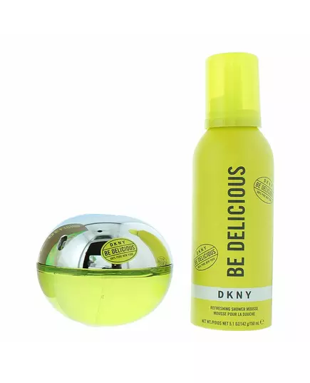 Набір парфумованої води для жінок і очищувального мусу для душу DKNY Be Delicious, 100 мл