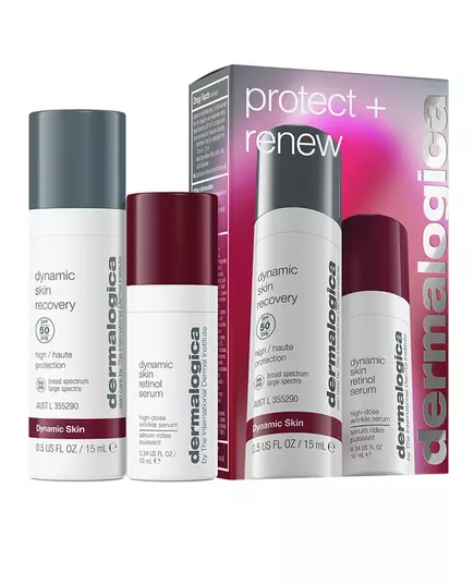 Набор средств по уходу за кожей лица Dermalogica Protect + Renew SPF 50, 10 мл