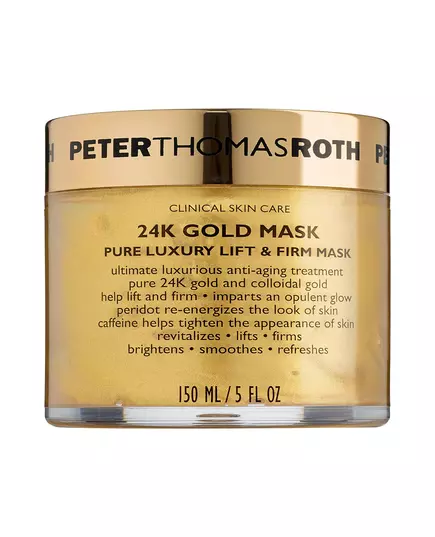 Кремовая маска для лица Peter Thomas Roth 24K Gold Pure Lift & Firm, 150 мл, изображение 2