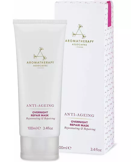 Нічна крем-маска для обличчя Aromatherapy Associates Anti-Ageing Strawberry Seeds Repairing, 100 мл, зображення 2