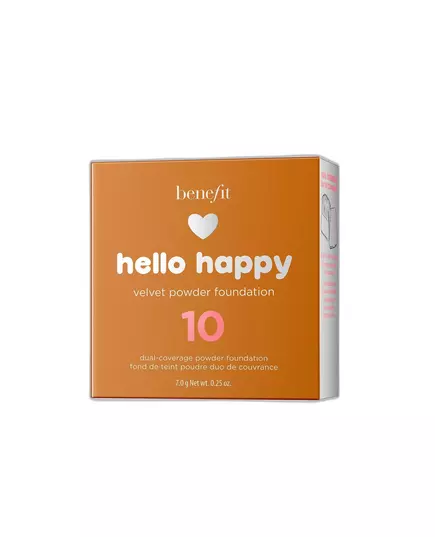 Компактная тональная основа Benefit Hello Happy Velvet Mattifying 10 Dark, 7 г, изображение 2