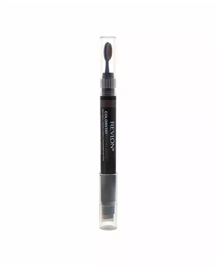 Кремовый карандаш для бровей с кисточкой 2-в-1 Revlon Color Stay 408 Medium Brown, 1,1 г