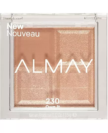 Палетка теней для век Almay Shadow Quad 230 Own It, 3,5 г
