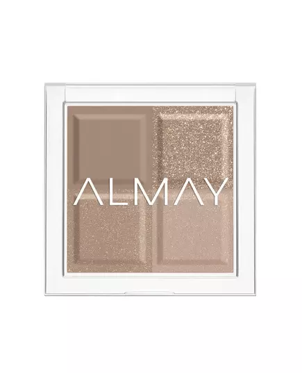 Палетка теней для век Almay Shadow Quad 130 Oyster, 3,5 г