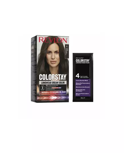 Стійка фарба для волосся Revlon Mass Market Colorstay #4-castaño 4, 165 мл