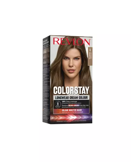 Стійка фарба для волосся Revlon Mass Market ColorStay №6 — темний блонд, 165 мл