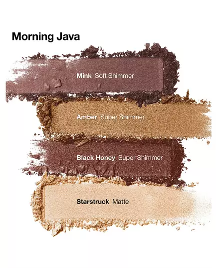 Палетка тіней для повік Clinique All About Shadow Quad 03 Morning Java, 4,8 г, зображення 2