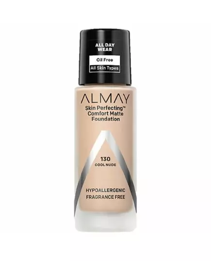 Рідка тональна основа Almay Skin Perfecting Comfort 130 Cool Nude, 30 мл